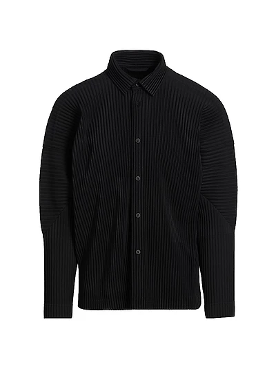 Monthly Colors: October Pleated Shirt