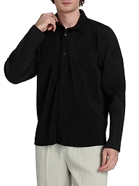 Monthly Colors: October Pleated Shirt