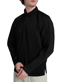 Monthly Colors: October Pleated Shirt