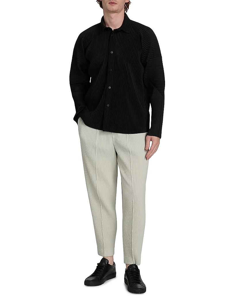 Monthly Colors: October Pleated Shirt