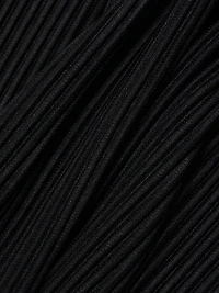 August Knit Pleated Tapered-Leg Pants