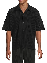 July Textured Short-Sleeve Shirt
