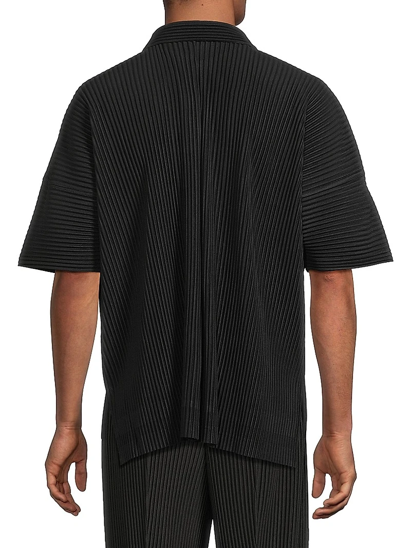 July Textured Short-Sleeve Shirt