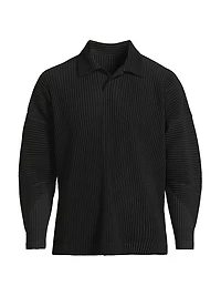 August Long-Sleeve Polo Shirt
