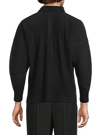 August Long-Sleeve Polo Shirt