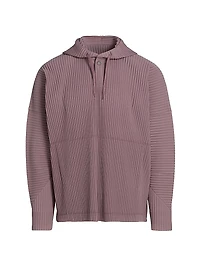 Monthly Colors: August Pleated Hoodie
