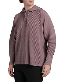 Monthly Colors: August Pleated Hoodie