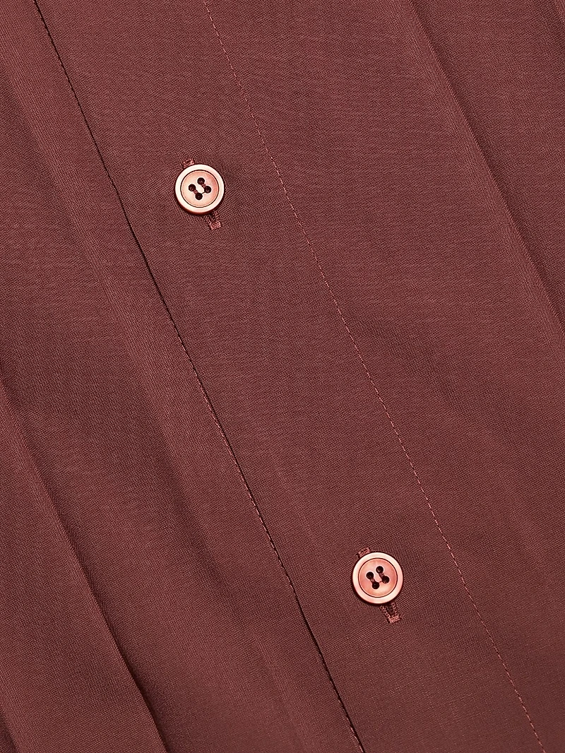 Monthly Colors: August Edge Pleated Shirt