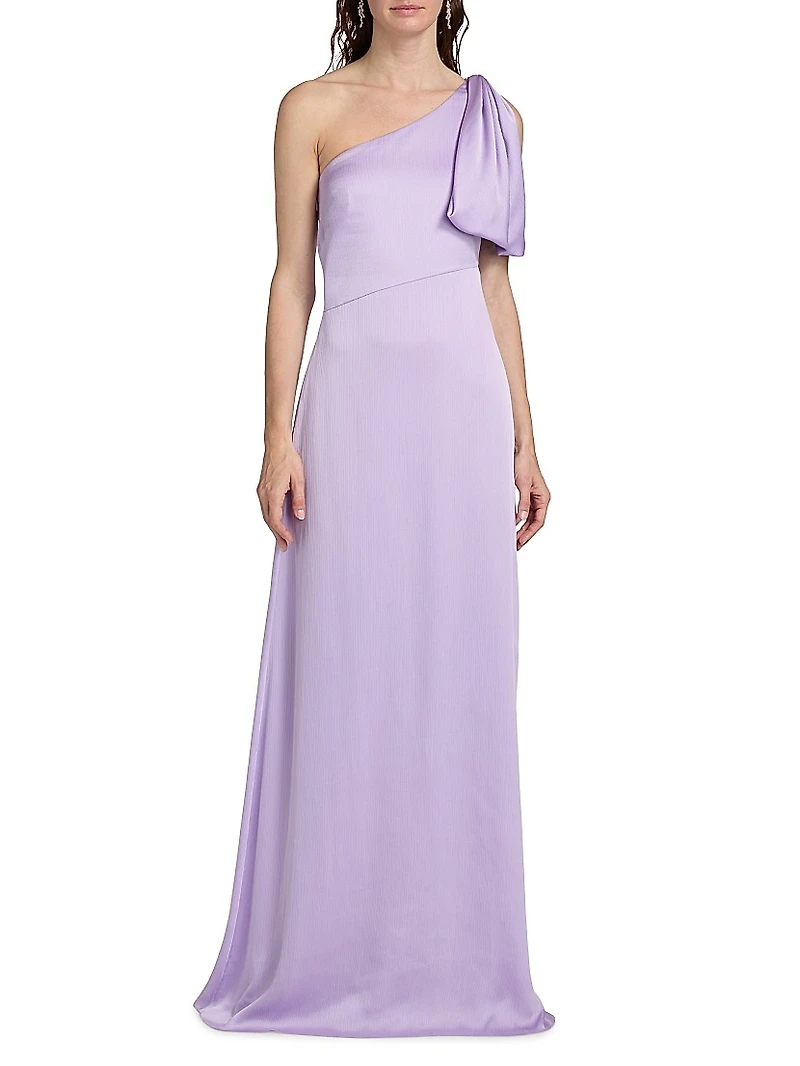 Chelsea Crinkle Georgette Gown