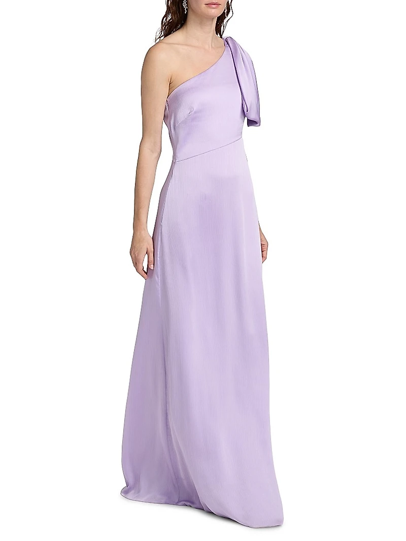Chelsea Crinkle Georgette Gown