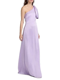 Chelsea Crinkle Georgette Gown