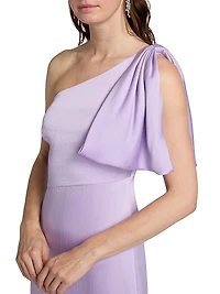 Chelsea Crinkle Georgette Gown