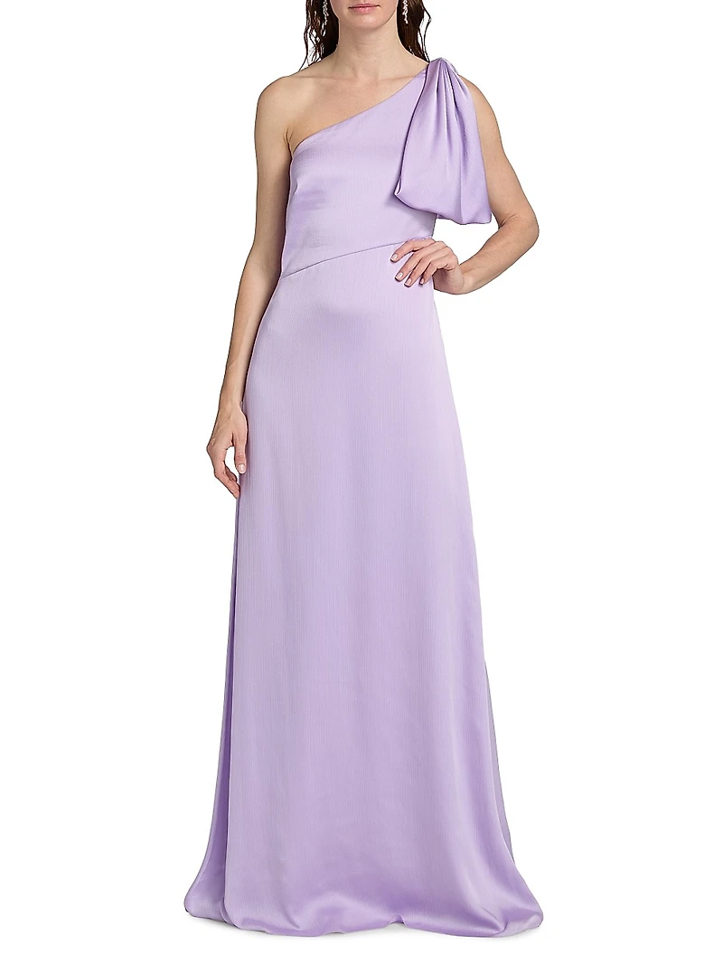 Chelsea Crinkle Georgette Gown