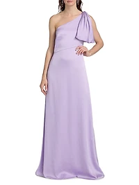 Chelsea Crinkle Georgette Gown