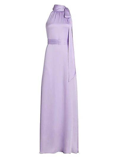 Kayla Crinkle Georgette Gown