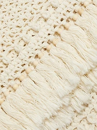 Mira Cotton Crochet Fringe Top