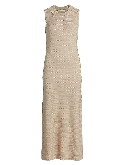 Isla Knit Sleeveless Midi-Dress