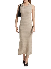 Isla Knit Sleeveless Midi-Dress