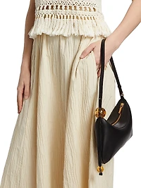 Sasha Cotton-Blend Midi-Skirt