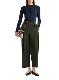 Dash Corduroy Virgin Wool Ankle Pants