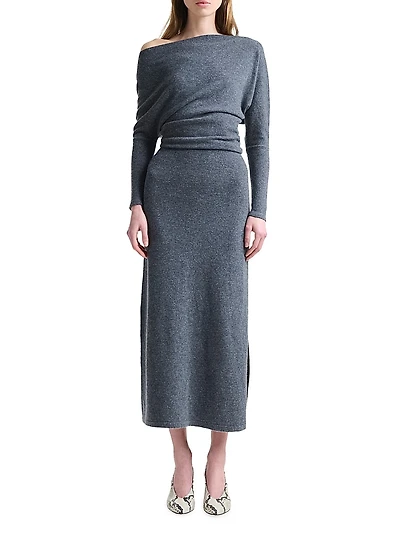Kasos Cashmere Midi-Dress