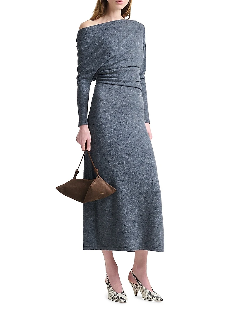 Kasos Cashmere Midi-Dress