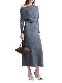 Kasos Cashmere Midi-Dress