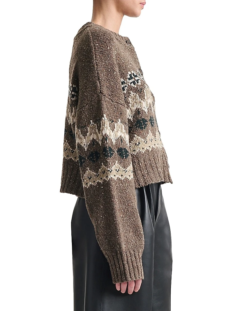 Cammie Wool-Blend Cardigan