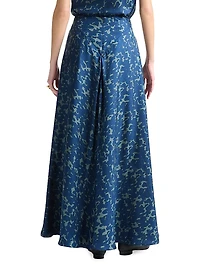 Ames Silk Maxi Skirt