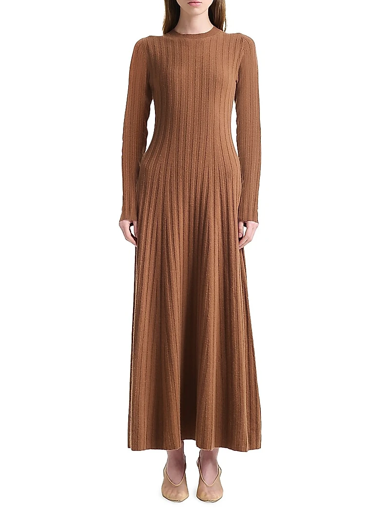 Gia Wool-Cashmere Maxi Dress