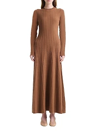 Gia Wool-Cashmere Maxi Dress