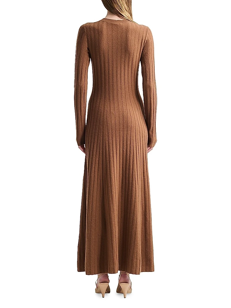 Gia Wool-Cashmere Maxi Dress