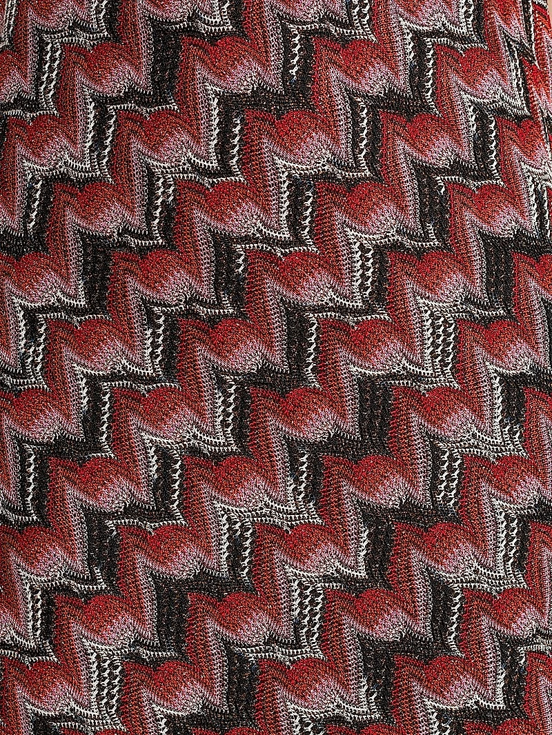 Zig-Zag Knit Shift Dress