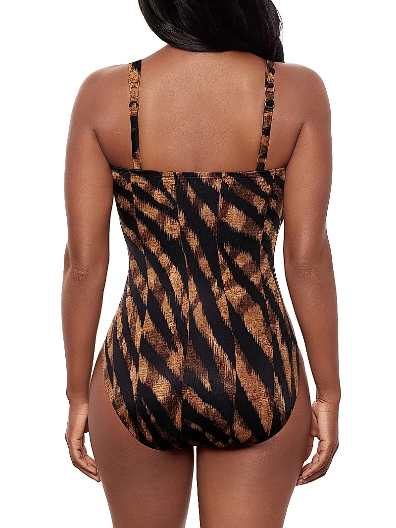 Raya De Safari Europa Animal-Print One-Piece Swimsuit