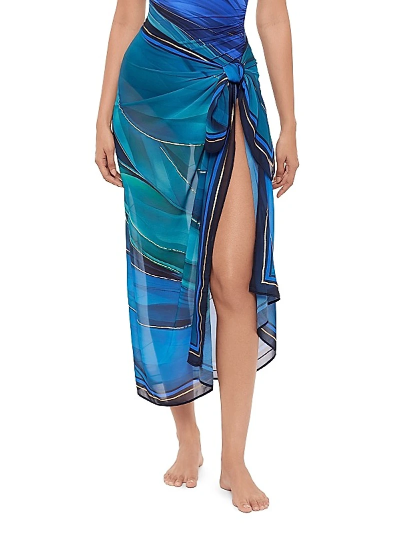 Maldiva Printed Georgette Pareo
