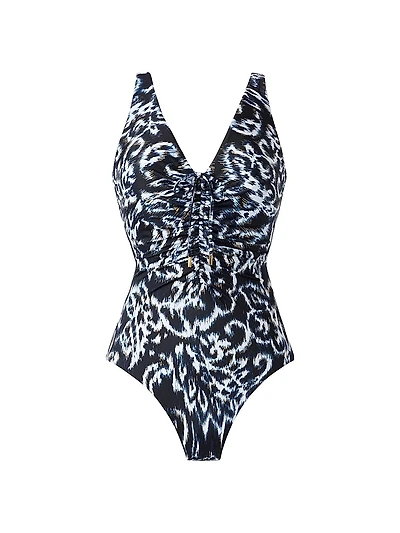 Adorn Bella Printed One-Piece Swimsuit