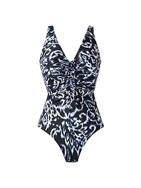 Adorn Bella Printed One-Piece Swimsuit