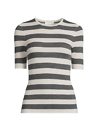 Striped Merino Wool Top