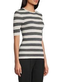 Striped Merino Wool Top
