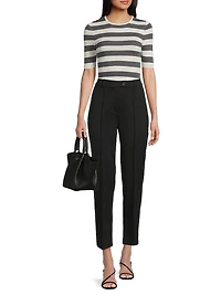 Striped Merino Wool Top