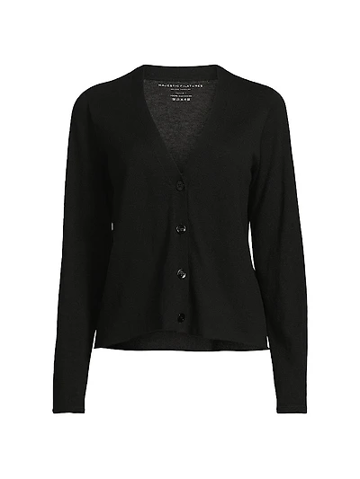 V-Neck Knit Cardigan
