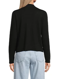 V-Neck Knit Cardigan