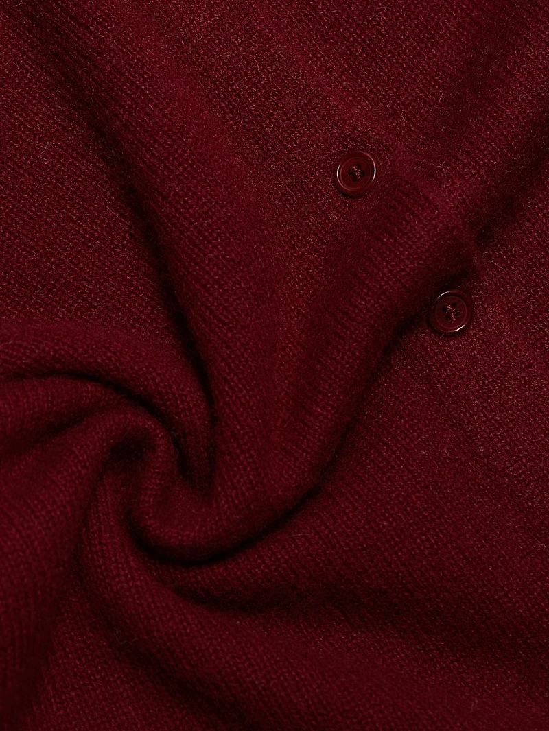 Coastal Cashmere Short-Sleeve Cardigan