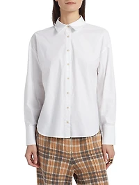 2-Piece Mixed Media Cotton-Cashmere Set