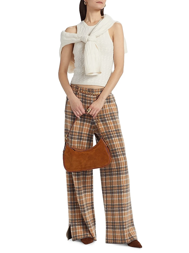 Cable Knit Cashmere Tank