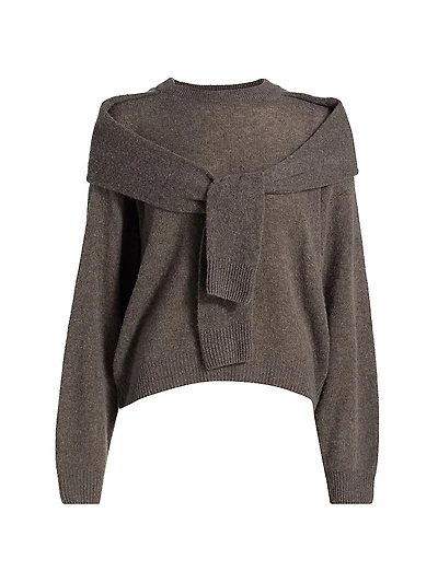 Cloud Cashmere Layered Sweater