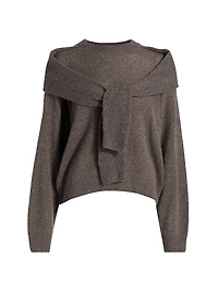 Cloud Cashmere Layered Sweater