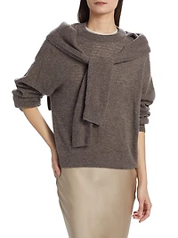 Cloud Cashmere Layered Sweater