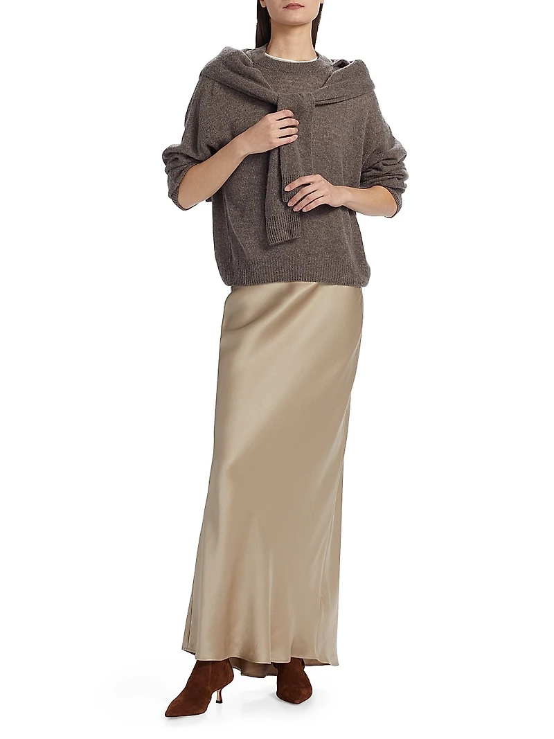 Cloud Cashmere Layered Sweater