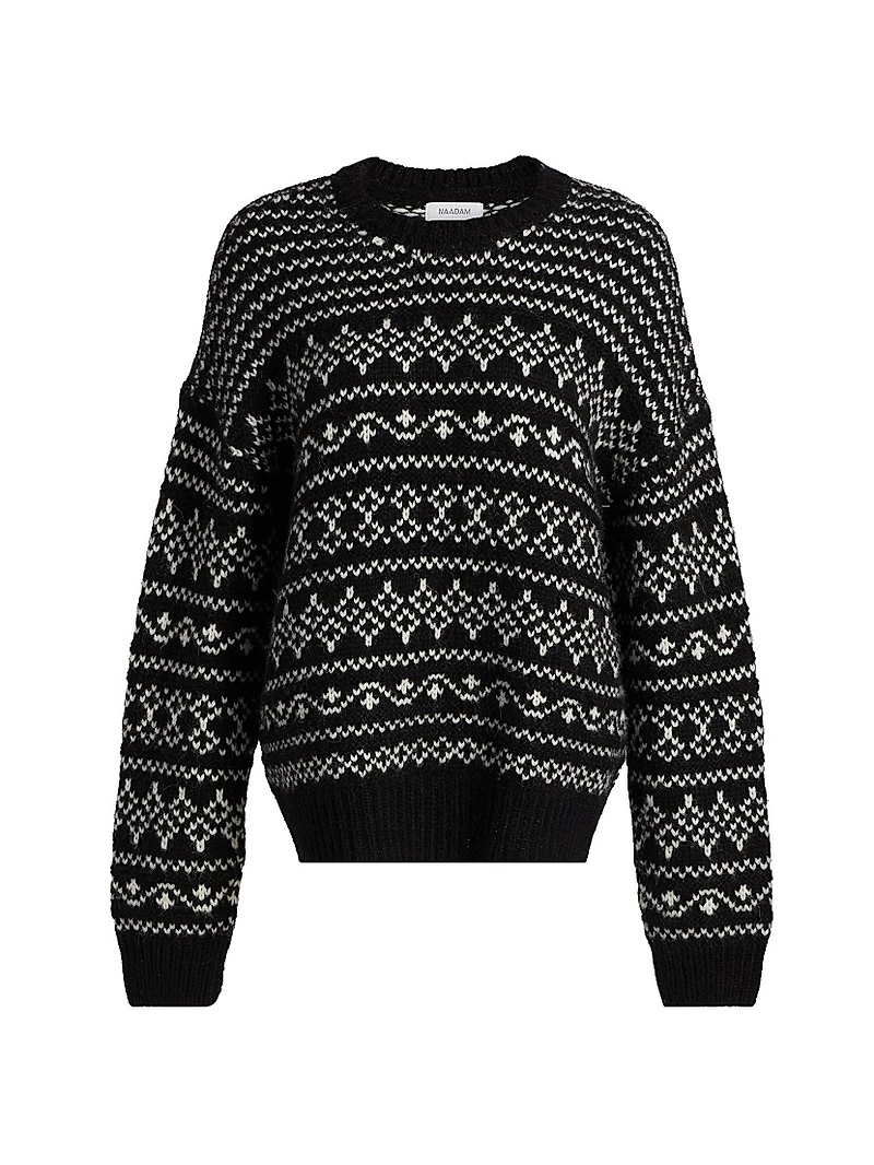 Lofty Alpaca Wool-Blend Sweater